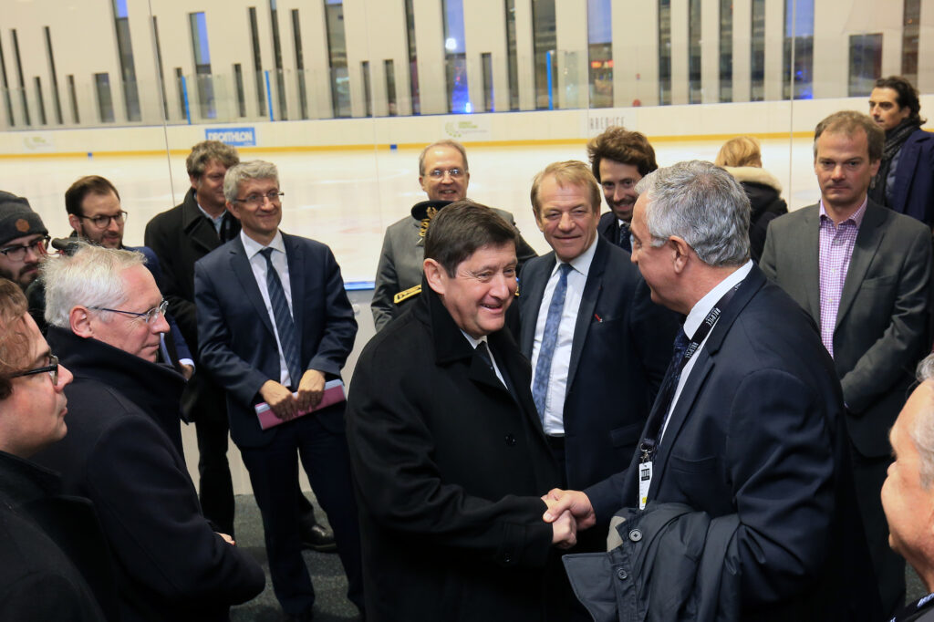 Photo du ministre du travail lors d'un évènement