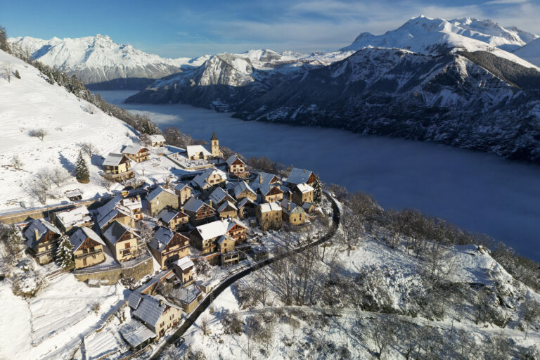 photographie aérienne paysage alpes Grenoble