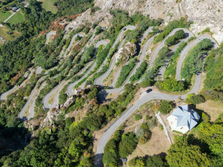 Photo drone lacets du montvernier
