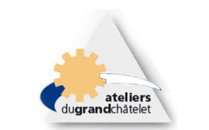 Logo les ateliers du grand chatelet client de Megapixel sur de la vidéo industrielle et drone