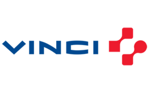 Logo de Vinci partenaire de Megapixel sur la photo entreprise